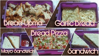 5 instant tiffin box recipes for kids | Healthy bread recipes for kids | Ruchira