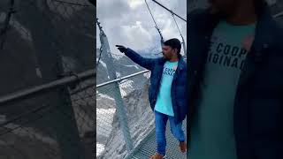 Switzerland 🇨🇭@Mt Titles!!!Europe highest suspension bridge !!!!