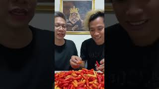 Mukbang cabe rawit merah