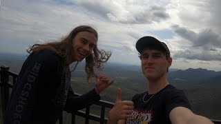 Triple Falls, North Carolina - plus a gnarly overlook