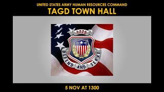 TAGD Townhall 5 NOV  2020