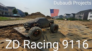 ZD Racing 9116 // Rolling chasis build from Banggood (4076 2000KV Brushless Motor 120A ESC)