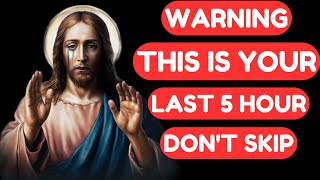 You want God in your life Then watch this video🙏❤️ | Jesus calls today's message | God message today