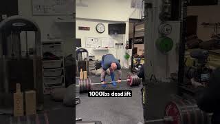 454kg/1000lbs DEADLIFT!