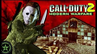 MICHEAL MYERS PLAYS MW2 FIRST TIME