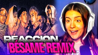 REACCIÓN a "BESAME REMIX" de BHAVI, SEVEN KAYNE, MILO J , TIAGO PZK, KHEA, NEO PISTEA