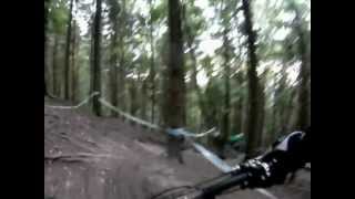 Aston Hill Black Run downhill 1