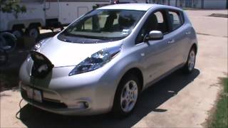 Nissan LEAF Road Trip to Dallas July 2012