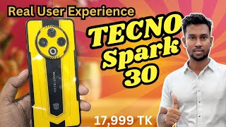 Tecno Spark 30 🔥 Full Review Bangla | Honest User Experience & Price in Bangladesh | YTC