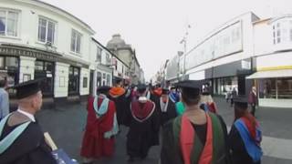 Grimsby Institute Graduation Procession 360