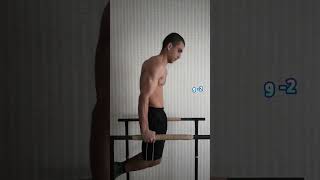 أسباب ألم منتصف الصدر في تمرين Dips | #calisthenics #shorts #pain #injured #dips