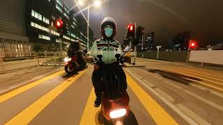 Motocompo & My Friend & 原汁原味 用家 測試 insta360 X3 夜拍 防震 後制 Ai 剪片 暢遊郵輪碼頭