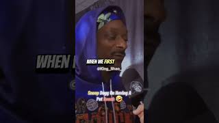 Snoop Dogg On Having A Pet Roach 🤣 | #snoopdogg #hiphop #oldschoolhiphop