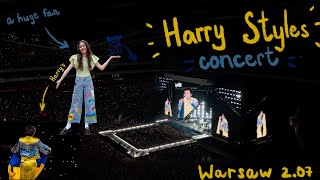 from fan fiction to reality: i saw Harry Styles | love on tour, Warsaw 2.07.23