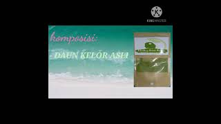 MASKER DAUN KELOR... PRODUK KECANTIKAN OLAHAN