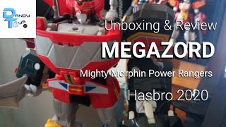 Unboxing and Review of Hasbro Megazord Mighty Morphin Power Rangers