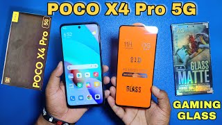 Poco X4 Pro 5G 🔥🔥 21D Tempered Glass Screen Protector ⚡⚡ How to Put Tempered Glass on POCO X4 Pro