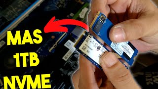 Ampliando la memoria NVMe | HP Pavilion 15 EH0004LA