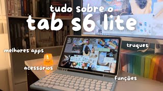 TAB S6 LITE AINDA VALE A PENA? Opinião pós 2 anos de uso | Tablet para estudantes🎒✨