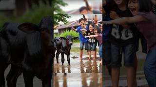 Black calf #youtubeshorts #shorts #cow #viralvideo #shortvideo #bigcow #big #cowvideos #cowlover