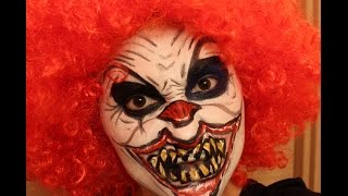 Scary Clown Makeup