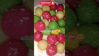 Colourful Cham Cham Recipe | Perfect  Suji Cham Cham Recipe #shorts #ytshorts #viral #trending