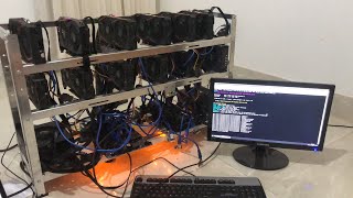 SALA DE MINERAÇÃO DE CRIPTOMOEDAS