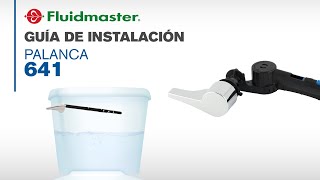 Palanca 641 de Fluidmaster - Guía de instalación