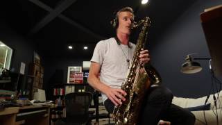 Saxophonist plays Pat Metheny's solo on "See The World" from Secret Story