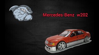 Тюнинг масштабной модели Mercedes w202