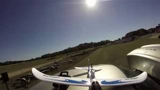 AXN Clouds Fly Floater Jet - Encounter With A Full Scale Aircraft