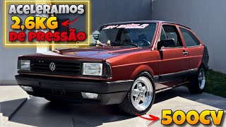 GOL TURBO 2,6 KG DE PRESSÃO 500CV ACELERANDO FORTE | TOCAVIDA