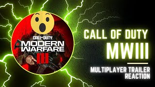 Call of Duty: Modern Warfare III - Multiplayer Trailer (Reaction)