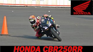 HONDA CBR250RR BERAKSI DI SIRKUIT DADAKAN - LATIHAN ROAD RACE KANJURUHAN, MALANG