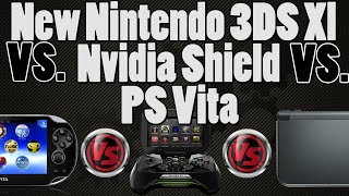 New Nintendo 3ds VS. PS Vita VS. Nvidia Shield Portable: What is The Best Handheld Console?