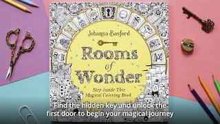 Rooms of Wonder : NEW Colouring Book