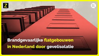 Waar staan gebouwen met brandgevaarlijke gevels in Nederland?