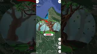 🤯Wise tree 🌴 in real life👀on google earth map 🌎 zooming short video🤯#shorts #ytshorts #h2googleearth