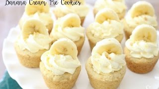 Banana Cream Pie Cookies  - Butter With A Side of Bread