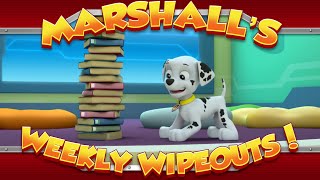 Marshall's Weekly Wipeouts! (Season 6 - Pups Save Midnight at the Museum)