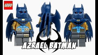 Custom Lego Azrael Batman Minifigure Review!