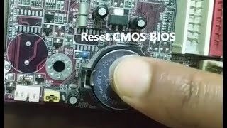 Reset CMOS BIOS in 2 min