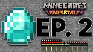 Minecraft Let's Play - Ep 2: DIAMONDS!!! (Minecraft 1.20)