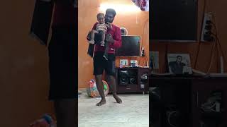 Laddu Baby Dance with shiva😍#shorts #appaponnu #love