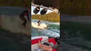 DOUBLE WAVE WAKESURFING MASTERCRAFT 🔥