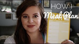 HOW I MEAL PLAN | Tips from a Dietitian