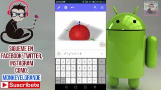 Graficador 3D Android | Geogegra | Graficador de funciones integrales