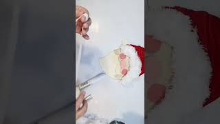 Shabby Chic Santa Sign Dollar Tree Christmas DIY