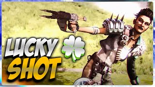 LUCKIEST 🍀 SHOT OF MY LIFE - Apex Legends Moments #Shorts