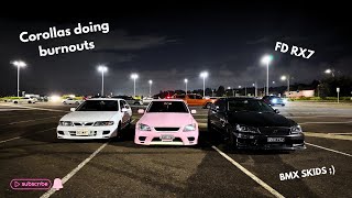 Going on a cruise, corollas doing donuts, FD RX7! - Mataylah Meis